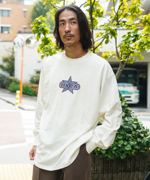 RVCA(ルーカ)の「RVCA メンズ STAR SMASH LT ロンT 【2025年秋冬モデル】/ルーカロゴワンポイント長袖ロンT(Tシャツ/カットソー・メンズ・オフホワイト/ブラック/キャメル/レッド系その他・SMALL/MEDIUM/LARGE/X-LARGE)」の15枚目の写真