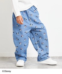 ANAP kids（アナップキッズ）の「【Disney】＜Mickey＆Minnie＞ ANAP KIDS 総柄 プリント デニム パンツ（デニムパンツ・キッズ）」