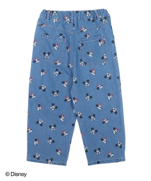 ANAP kids（アナップキッズ）の「【Disney】＜Mickey＆Minnie＞ ANAP KIDS 総柄 プリント デニム パンツ（デニムパンツ・キッズ・ブルー・130cm/120cm）」の16枚目の写真