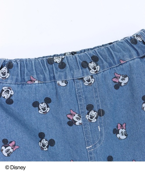 ANAP kids（アナップキッズ）の「【Disney】＜Mickey＆Minnie＞ ANAP KIDS 総柄 プリント デニム パンツ（デニムパンツ・キッズ・ブルー・130cm/120cm）」の12枚目の写真