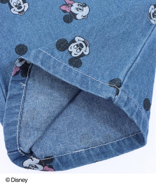 ANAP kids（アナップキッズ）の「【Disney】＜Mickey＆Minnie＞ ANAP KIDS 総柄 プリント デニム パンツ（デニムパンツ・キッズ・ブルー・130cm/120cm）」の10枚目の写真