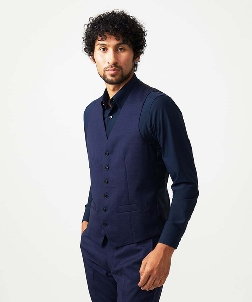 ミッシェルクランオム（MICHEL  HOMME）/【セットアップ】ベスト セットアップ】ベスト（ベスト）｜MICHEL KLEIN HOMME （ミッシェル