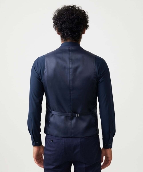 MICHEL KLEIN HOMME (ミッシェルクランオム)の「【セットアップ】ベスト(ベスト・メンズ・ネイビー・MEDIUM/LARGE/X-LARGE)」の12枚目の写真