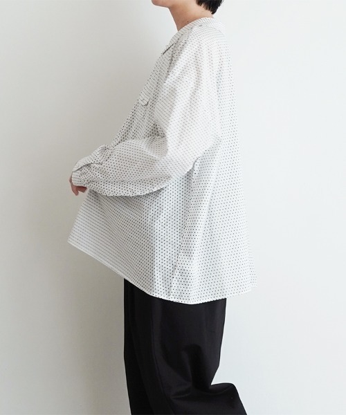 マカロンブラウス（シャツ/ブラウス）｜休日と詩（キュウジツトウタ