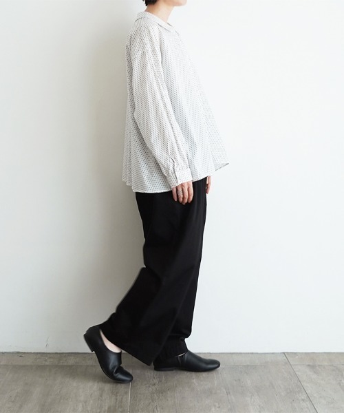 マカロンブラウス（シャツ/ブラウス）｜休日と詩（キュウジツトウタ