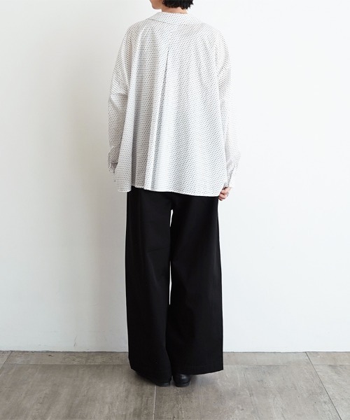 マカロンブラウス（シャツ/ブラウス）｜休日と詩（キュウジツトウタ