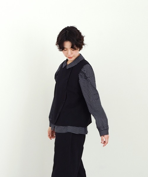 マカロンブラウス（シャツ/ブラウス）｜休日と詩（キュウジツトウタ