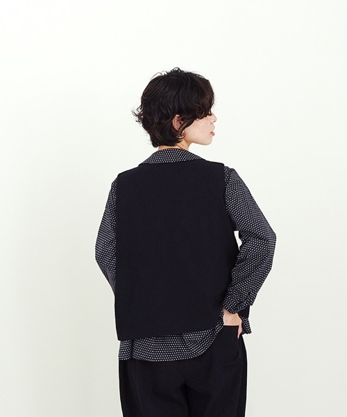 マカロンブラウス（シャツ/ブラウス）｜休日と詩（キュウジツトウタ