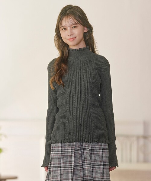 【新品・タグ付】theory regal wool milzi リブニット 新品・タグ付】theory regal wool milzi リブニット