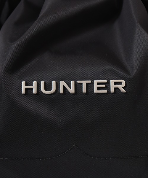 HUNTER（ハンター）の「HUNTER PREMIUM NYLON BUCKET プレミアム ナイロン バケット バッグ（ショルダーバッグ・レディース・ブラック・FREE）」の6枚目の写真