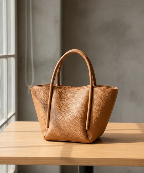 セール】【SETUP7】ソフトレザーバスケットバッグKNF144（ハンドバッグ