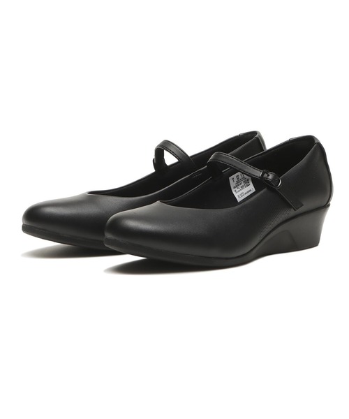 PUMA(プーマ)の「PUMA プーマ W YONGI WEDGE 2 ヨンギ ウェッジ 2 403858 ABC-MART限定 *01BK/BK(パンプス・レディース・ブラック・24.0cm/25.0cm/24.5cm/23.5cm/23.0cm/22.5cm/25.5cm)」の4枚目の写真