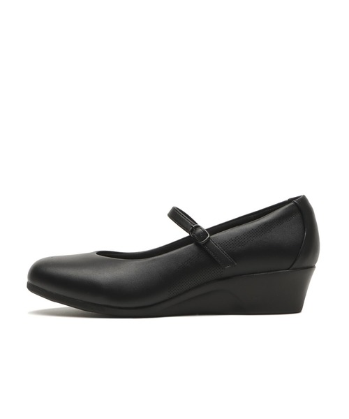 PUMA(プーマ)の「PUMA プーマ W YONGI WEDGE 2 ヨンギ ウェッジ 2 403858 ABC-MART限定 *01BK/BK(パンプス・レディース・ブラック・24.0cm/25.0cm/24.5cm/23.5cm/23.0cm/22.5cm/25.5cm)」の2枚目の写真