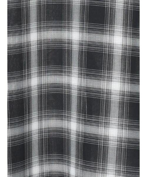 Te chichi TERRASSE(テチチテラス)の「オンブレーチェックフリルブラウス《2025autumn catalog item》(シャツ/ブラウス・レディース・オフホワイト/ブラック/ブラウン・F)」の16枚目の写真
