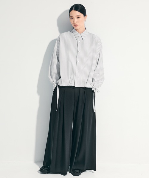 UJOH/ウジョー】《STUDIOUS別注》Inverted Tuck Flare PNT/フレア
