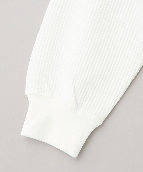 coen(コーエン)の「コンフォートワッフルロングスリーブTシャツ(Tシャツ/カットソー・メンズ・ナチュラル/オフホワイト/ダークグレー・XL/L/M/S)」の16枚目の写真