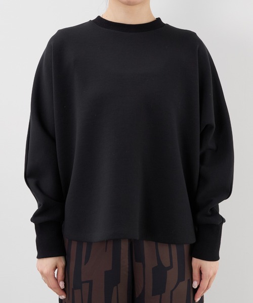 MICA&DEAL(マイカ&ディール)の「ライトドルマンプルオーバー(Tシャツ/カットソー・レディース・モカ/ブラック/オフホワイト・FREE)」の13枚目の写真