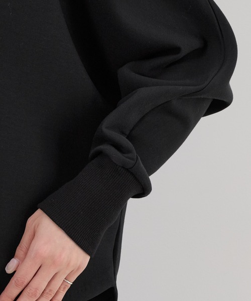 MICA&DEAL(マイカ&ディール)の「ライトドルマンプルオーバー(Tシャツ/カットソー・レディース・モカ/ブラック/オフホワイト・FREE)」の18枚目の写真