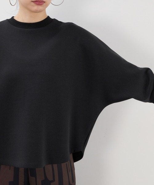 MICA&DEAL(マイカ&ディール)の「ライトドルマンプルオーバー(Tシャツ/カットソー・レディース・モカ/ブラック/オフホワイト・FREE)」の19枚目の写真