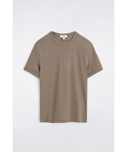 スリムフィットリブTシャツ（Tシャツ/カットソー）｜COS（コス）の
