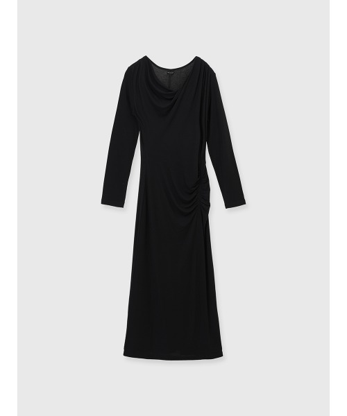 セール】カットドレープギャザーワンピース（ワンピース）｜EIMY