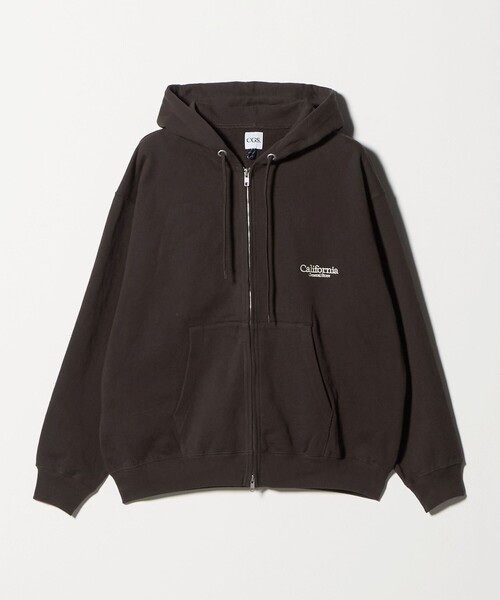 California General Store(California General Store)の「<CGS.>オーガニックコットン ジップ フーディー スウェット(パーカー・メンズ・ライトグレー/ダークブラウン/ワイン・XL/M/S/L)」の19枚目の写真
