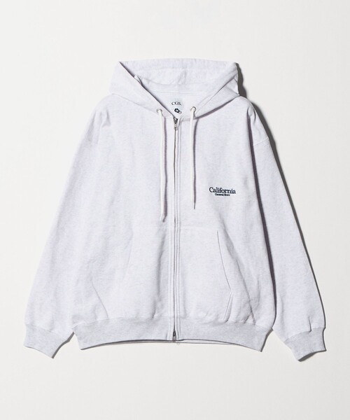 <CGS.> オーガニック スウェット ジップパーカー CGS.＞オーガニックコットン ジップ フーディー スウェット