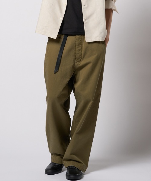 wjk（ダヴルジェイケイ）の「mp14234- vintage chino trousers チノトラウザーパンツ(5328 co15h)（チノパンツ・メンズ・オリーブ/ベージュ・S/M/L/XL）」の19枚目の写真
