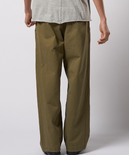 wjk（ダヴルジェイケイ）の「mp14234- vintage chino trousers チノトラウザーパンツ(5328 co15h)（チノパンツ・メンズ・オリーブ/ベージュ・S/M/L/XL）」の22枚目の写真