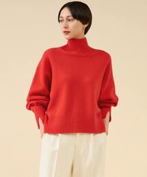 《定番》カシミヤミックスウールタートル