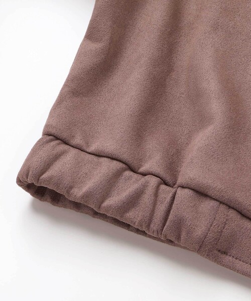 ZIDDY（ジディ）の「スウェードポンチジャケット(130~160cm)（その他アウター・キッズ・ベージュ・140cm/150cm/FREE/130cm）」の12枚目の写真