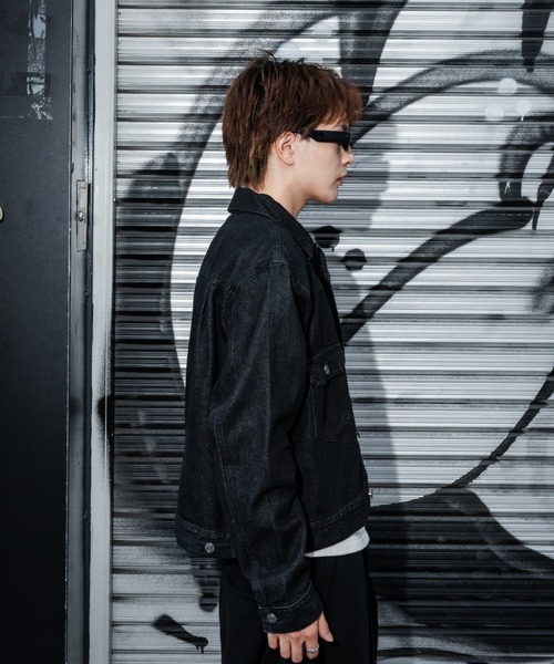 セール】10ozデニム ショート丈 ジージャン（デニムジャケット