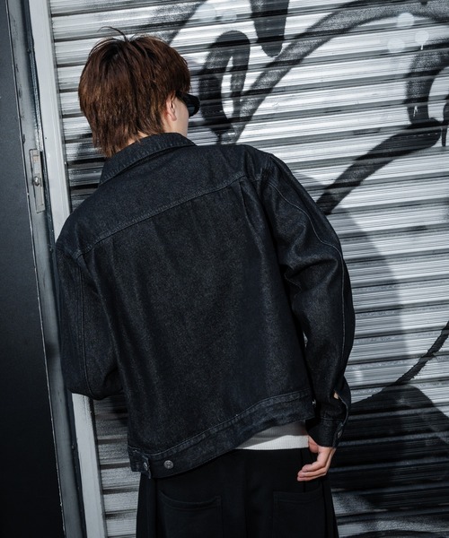 セール】10ozデニム ショート丈 ジージャン（デニムジャケット