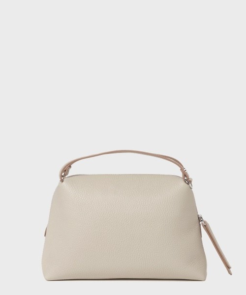 GIANNI CHIARINI(ジャンニ キアリーニ)の「【GIANNI CHIARINI/ジャンニ キアリーニ】ALIFA M アリファ レザーショルダー2WAYバッグ(ショルダーバッグ・レディース・グレイッシュベージュ/アイボリー/ブラック・フリー)」の2枚目の写真