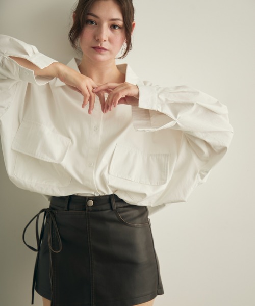 Lunea(ルネア)の「ウエストリボンラップスカパン(その他パンツ・レディース・ブラック/ブラウン・L/M/S)」の21枚目の写真