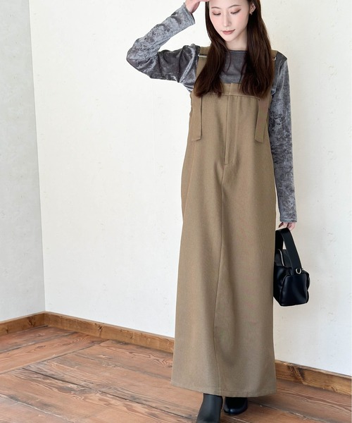 Per sist ence(パーシエンス)の「ヴィンテージライクシアーベロアトップス(Tシャツ/カットソー・レディース・ダークグレー/ホワイト/ブラウン/ブラック・ONE SIZE)」の15枚目の写真