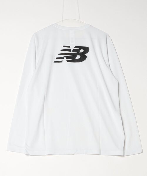 NEW BALANCE（ニューバランス）の「ニューバランス New Balance Long Sleeve_Sport Logo（Tシャツ/カットソー・メンズ・ネイビー/ホワイト/ブラック・S/M/L/LL/3L）」の4枚目の写真