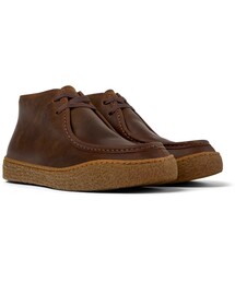 CAMPER ブラウンブーツ 本革値下げ中‼️‼️25800〜⬇️⬇️⬇️ CAMPER｜カンペールのブーツ（ブラウン/茶色系）通販 - ZOZOTOWN