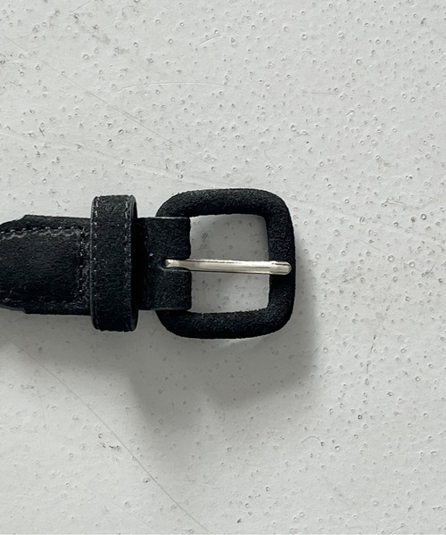 KAIKO(カイコー)の「KAIKO Hand braid belt 裏(ベルト・メンズ・ブラック/ベージュ・ONESIZE)」の3枚目の写真