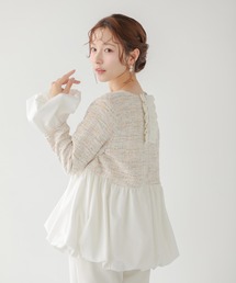 バレリーナチュチュベロアトップス（その他トップス）｜Fit more