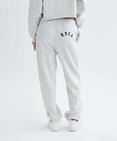 RVCA（ルーカ）の「RVCA レディース ARCH COLLEGE SWEAT PANTS セットアップボトムス 【2025年秋冬モデル】 @autumn/ルーカウエストゴムスウェットパンツ（スウェットパンツ・レディース・オフホワイト/グレー/ブラック・MEDIUM/SMALL）」の20枚目の写真