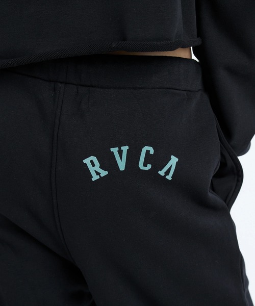 RVCA（ルーカ）の「RVCA レディース ARCH COLLEGE SWEAT PANTS セットアップボトムス 【2025年秋冬モデル】 @autumn/ルーカウエストゴムスウェットパンツ（スウェットパンツ・レディース・オフホワイト/グレー/ブラック・MEDIUM/SMALL）」の11枚目の写真