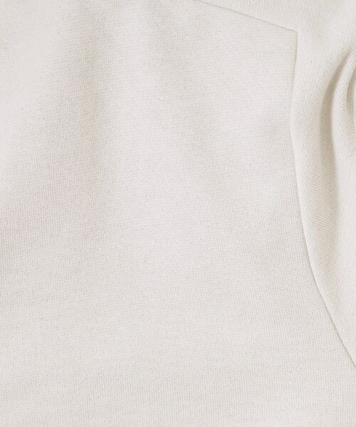 OPAQUE.CLIP（オペークドットクリップ）の「ラメ裏毛ショートプルオーバー【洗濯機OK】（スウェット・レディース・アイボリー系5/グレー系4/パープル系1・00）」の8枚目の写真