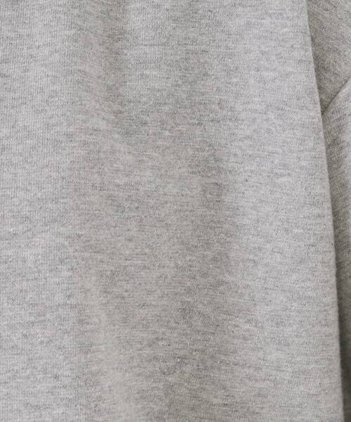 OPAQUE.CLIP（オペークドットクリップ）の「ラメ裏毛ショートプルオーバー【洗濯機OK】（スウェット・レディース・アイボリー系5/グレー系4/パープル系1・00）」の12枚目の写真