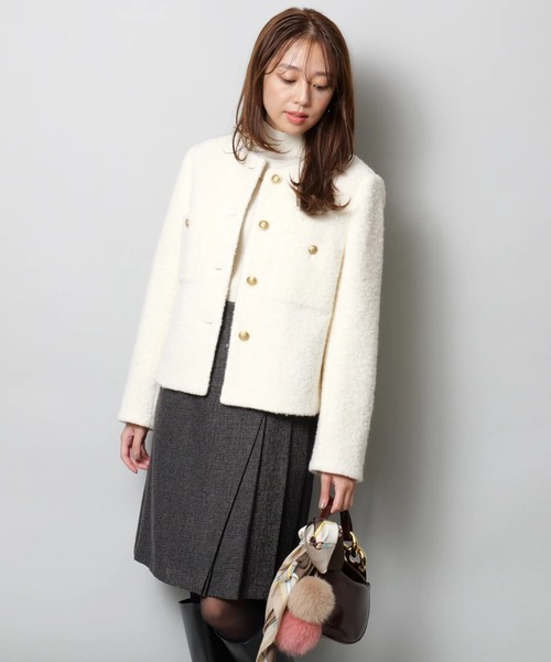 シャギーブークレジャコット（ダウンジャケット/コート）｜JUSGLITTY