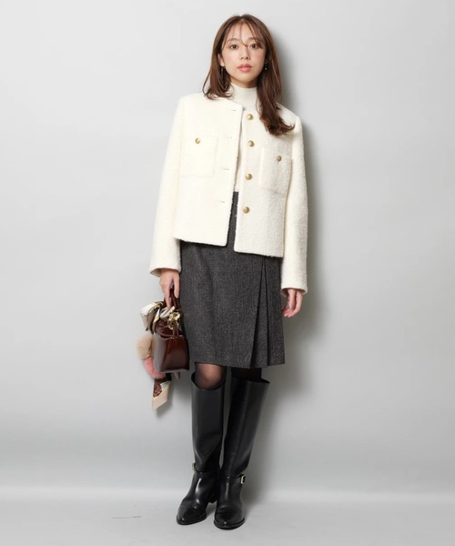 シャギーブークレジャコット（ダウンジャケット/コート）｜JUSGLITTY