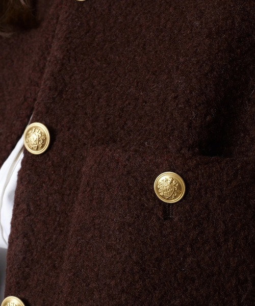 シャギーブークレジャコット（ダウンジャケット/コート）｜JUSGLITTY