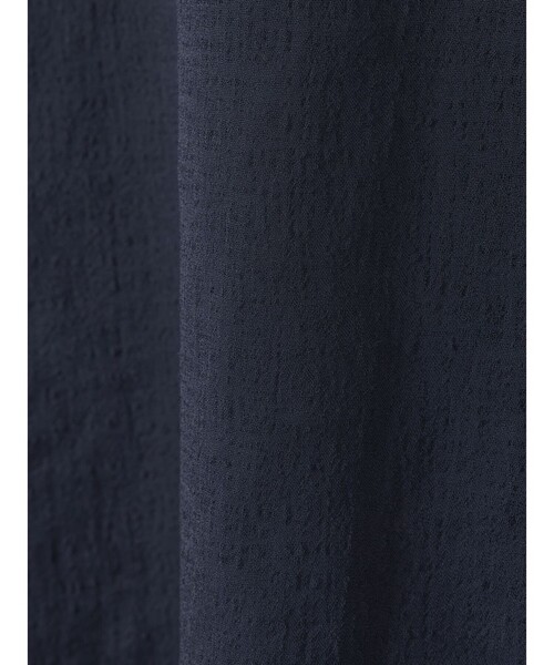 mizuiroind（ミズイロインド）の「mizuiro ind ワッシャーボイルVネックカーディガン（カーディガン/ボレロ・レディース・オフホワイト/ブラック/ネイビー/ライトグレー・FREE）」の7枚目の写真