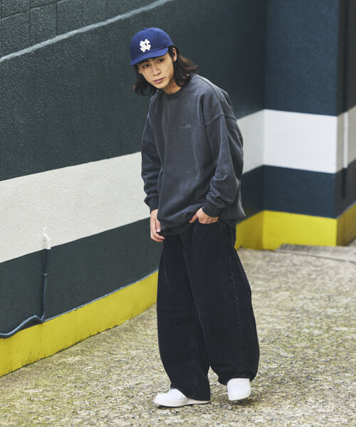 FREAK'S STORE（フリークスストア）の「ワイドシルエット ブリーチ加工 カーブ コーデュロイパンツ（その他パンツ・メンズ・オリーブ/ネイビー/ブラウン/ブラック・LARGE/MEDIUM/SMALL）」の20枚目の写真