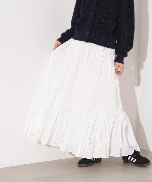 セール】【PS/低身長サイズ】ティアードプリーツスカート（スカート